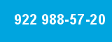922 988-57-20 922 988-57-20